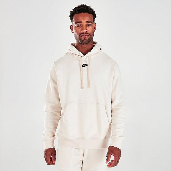 Big & Tall Nike Allover Print Club Hoodie - Picture 2 of 7